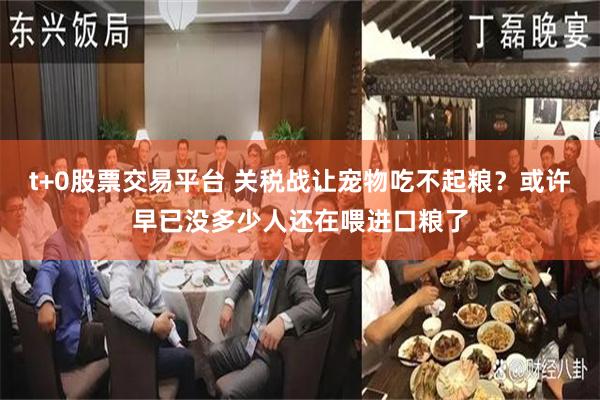 t+0股票交易平台 关税战让宠物吃不起粮？或许早已没多少人还在喂进口粮了