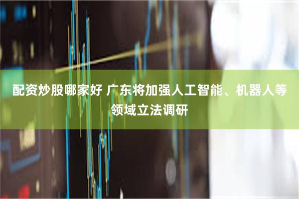 配资炒股哪家好 广东将加强人工智能、机器人等领域立法调研