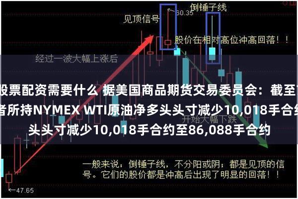 股票配资需要什么 据美国商品期货交易委员会：截至7月22日当周 投机者所持NYMEX WTI原油净多头头寸减少10,018手合约至86,088手合约